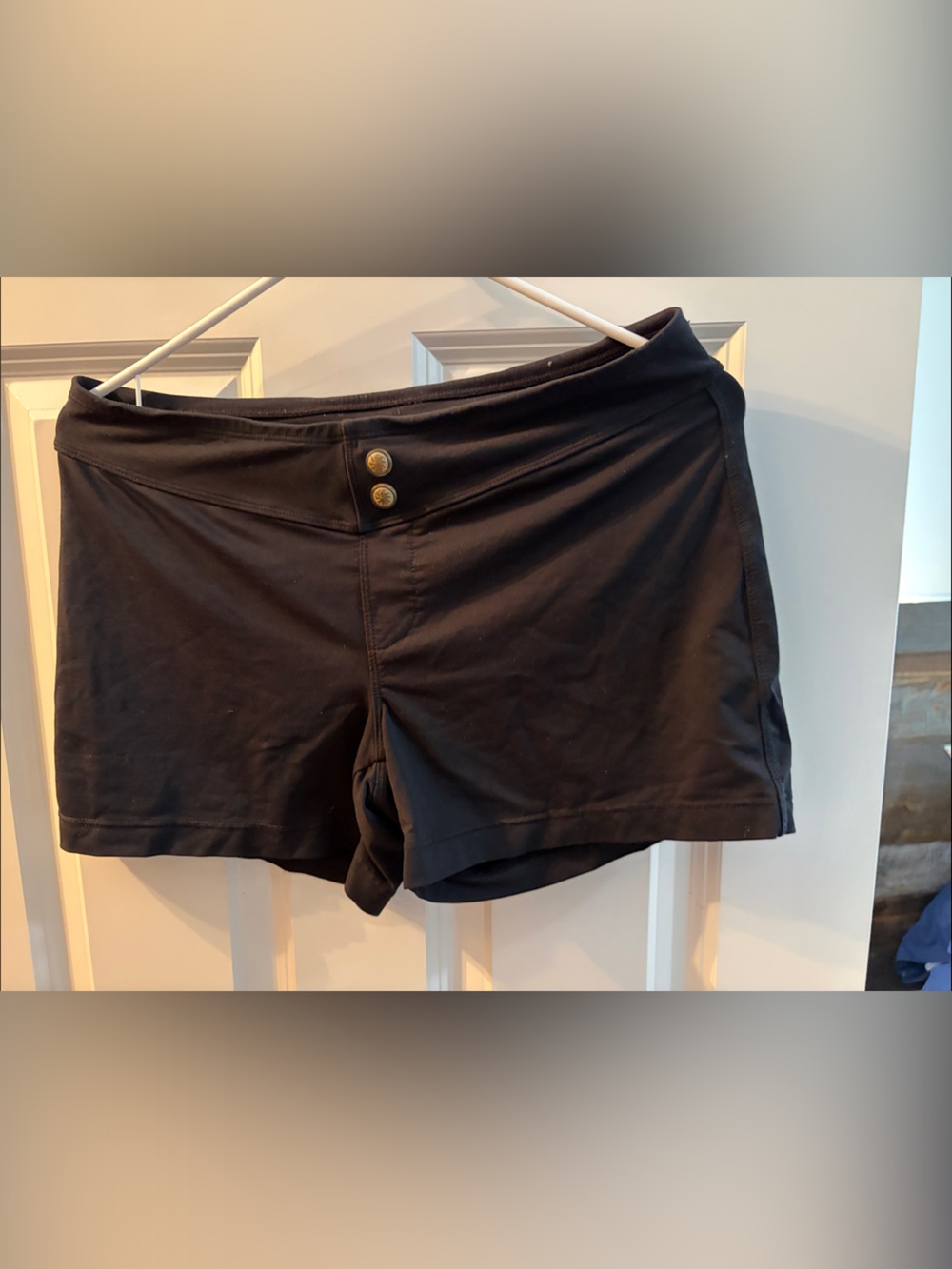 Black Women's Athletic Shorts